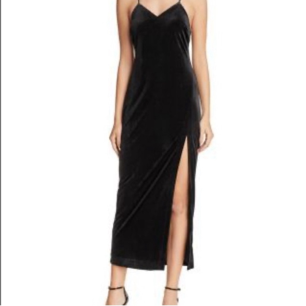 Bardot Velvet Slip Dress